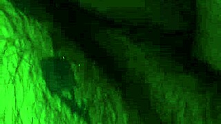 he strokes his massive cock in a solo session