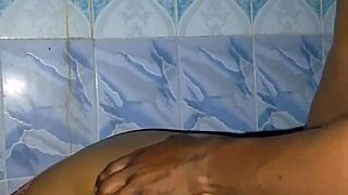 banging my busty babe before her steamy shower time