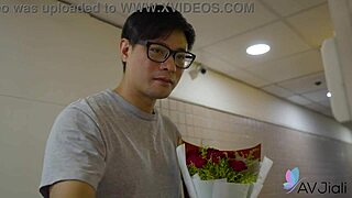 i cheated with this stunning asian brunette stacy, banging her doggystyle after a hot kiss.