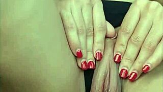 girlfriend teases boyfriend by masturbating with dildo in car