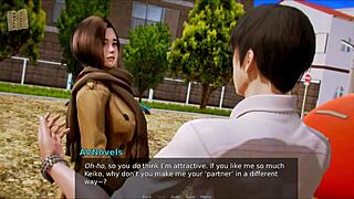 Exploring the halls of academy 232 with excitement. 🎓