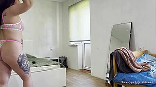 Busty babe skips a date and plays with herself - marlyn chenel