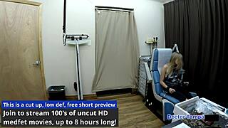 dr tampa controls ava siren in corporate slave spanking session.