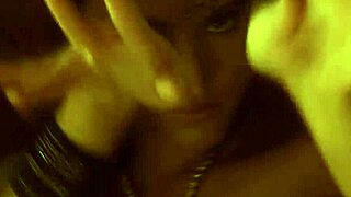 I watch my exotic lover undress sensually on display