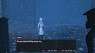 Let's play the wrath: shaved pussy gets creampie and anal