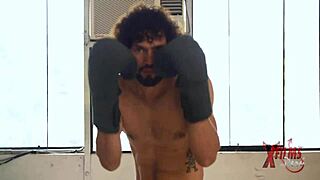 Curvy Latina Teens Suck Off Their Boxing Coach in Quick Action