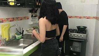 She says, 'Take my petite tits in missionary after school'