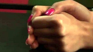 this european femdom babe ties me up in bondage for a rough quickie fucking session that leads to intense orgasm