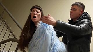 Spying On Us Fucking At The Entrance?