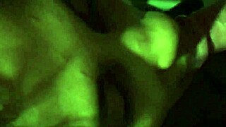 Ebony Tittie Cumshot with Interracial Action 😏