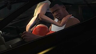 in gta 5, franklin enjoys another casual encounter