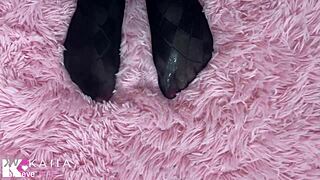 caught jerking, now face my nylon humiliation!