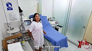 peruvian milf craves cock at steamy gyno visit