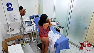 peruvian milf craves cock at steamy gyno visit