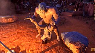 gay twink fucks big guy in anime hentai