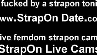 She hard fucks the whore's mouth with her toy in this bdsm pov.