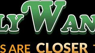 naughty teen princess gets doggystyled by lucky stepbro