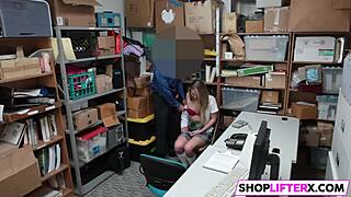 i got caught in shop and punished with blowjob