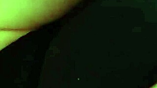 Pregnant Mature Flashes Huge Tits