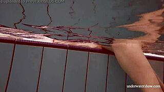 Big Natural Tits Babe Lola Underwater