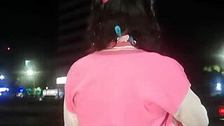 Bold Tranny Flaunts Big Tits in Tlalpan