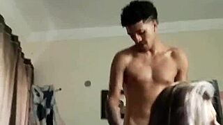 fat curvy latina stepsister gets her ass spanked and pussy filled with cum