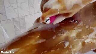 Monika Fox Enjoys Huge Toys in Hairless Pussy Fuck Compilation 2023