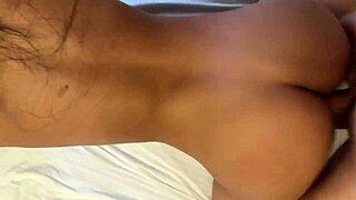 Beautiful Latina model deepthroats monster cock backstage before shooting