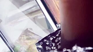 Spying Under Skirts in the Store