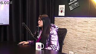 Pamela Sagaz Swings With Tifany Rocha In Sheer Red