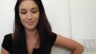 naomi mae sucks stepbro's big cock hard