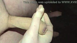 Masturbating Outside At Night