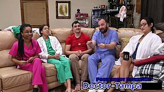 dr tampa examines aria nicoles during her 2023 yearly physical.