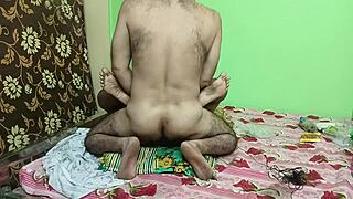 black indian wife moaning as she gets licked and fucked