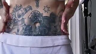 Melody Radford models a micro bikini in her homemade video