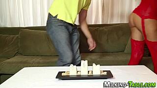 wow, this gloryhole masseuse gives epic facials!