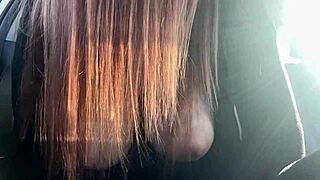 Italian milf Artemisia Love shows off juicy big tits in hot solo.