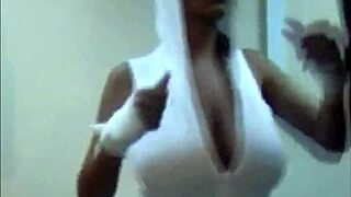 Ines Cudna Strips Down After Intense Workout Session