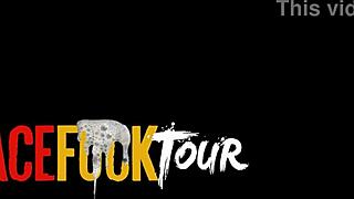 latina with big tits handles deep oral session