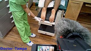 Dr Tampa's student interns giggle during behind-the-scenes spreading