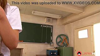 japanese teen rui hazuki moans during wild double penetration fuck