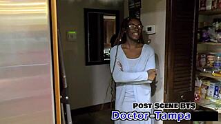 Dr Tampa's student interns giggle during behind-the-scenes spreading