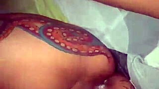 i had an amazing new year's fuck with a colombian guy, getting a creampie in an interracial encounter as a brazilian pornstar.