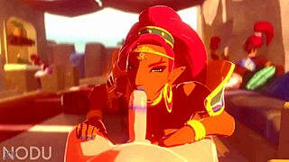 Urbosa Sucks And Fucks So Hard!