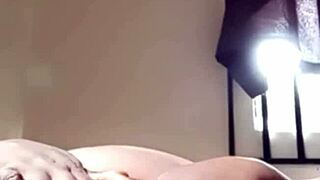 Watch this hot video call fuck where she fingers her pussy and gets a creampie!