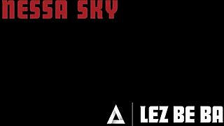 lez be bad - vanna bardot seduces neighbor vanessa sky with window masturbation for strap-on fuck