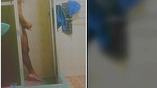 Young Girl Bathes, Showers, And Masturbates To Monster Cock Orgasm.