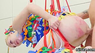 Slutty Sweetie Endures Painful Butthole Treatment in Asylum