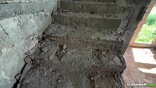 we fucked hard in our new building foursome