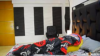 Nerd Stepbrother Fantasizes About His Brunette Stepsister's Big Ass